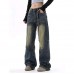 Celana Jeans Wanita Baggy Wide Leg Celana Jeans Wanita Baggy Wide Leg